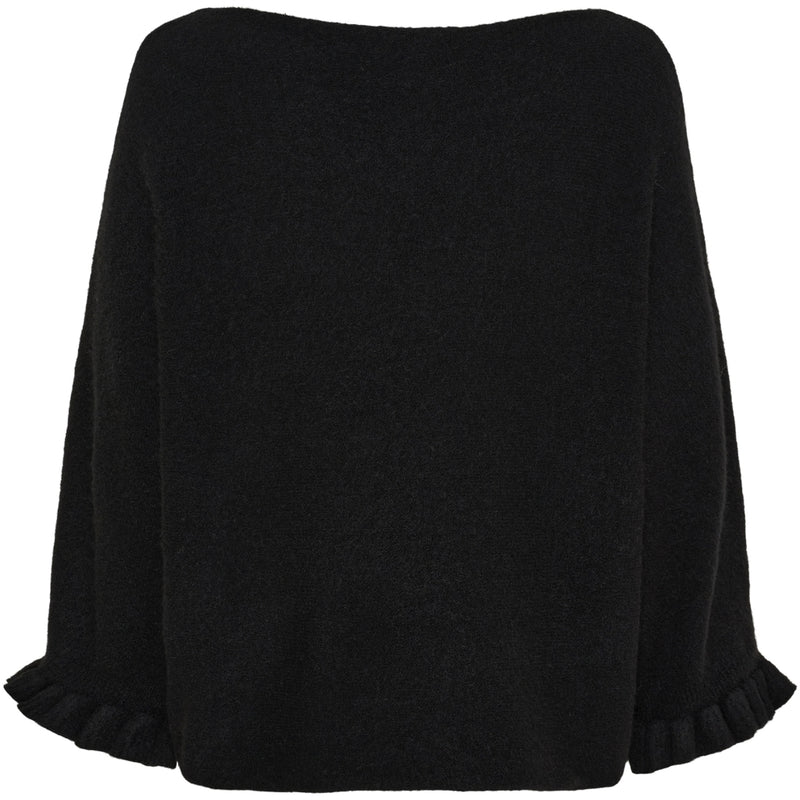 MARTA DU CHATEAU Marta du Chateau dame strik MdcElderflower 30003 Knit Black