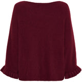 MARTA DU CHATEAU Marta du Chateau dame strik MdcElderflower 30003 Knit Bordeaux2911
