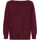 MARTA DU CHATEAU Marta du Chateau dame strik MdcFallon 9511B Knit Bordeaux2781