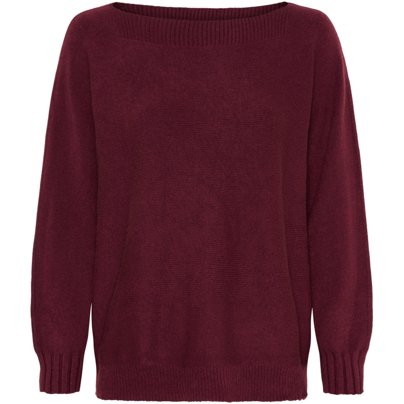MARTA DU CHATEAU Marta du Chateau dame strik MdcFallon 9511B Knit Bordeaux2781