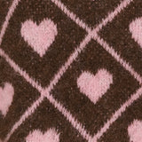 MARTA DU CHATEAU Marta du Chateau dame strik MdcFeray 8151 Knit Moro9510/Rosa9532