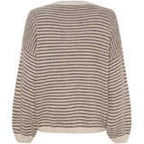 MARTA DU CHATEAU Marta du Chateau dame strik MdcIndie 8112 Knit Beige/Fango
