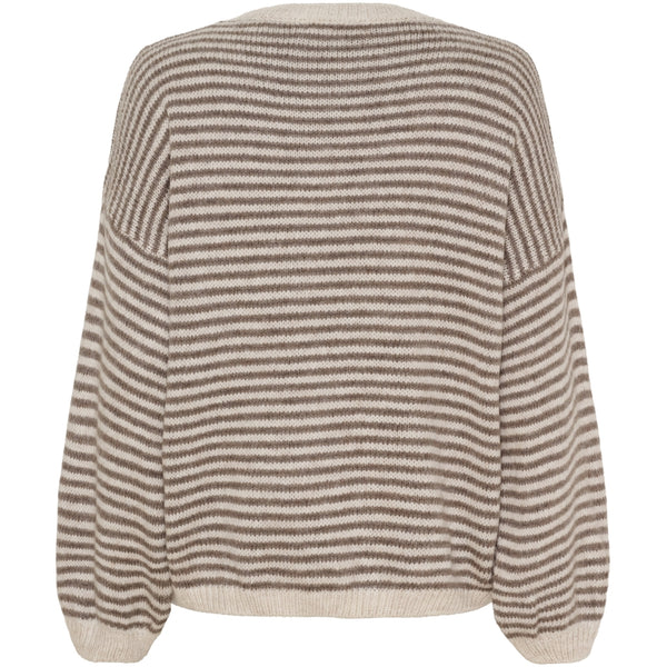 MARTA DU CHATEAU Marta du Chateau dame strik MdcIndie 8112 Knit Beige/Fango