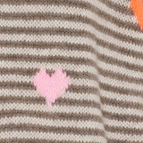 MARTA DU CHATEAU Marta du Chateau dame strik MdcIndie 8112 Knit Beige/Fango