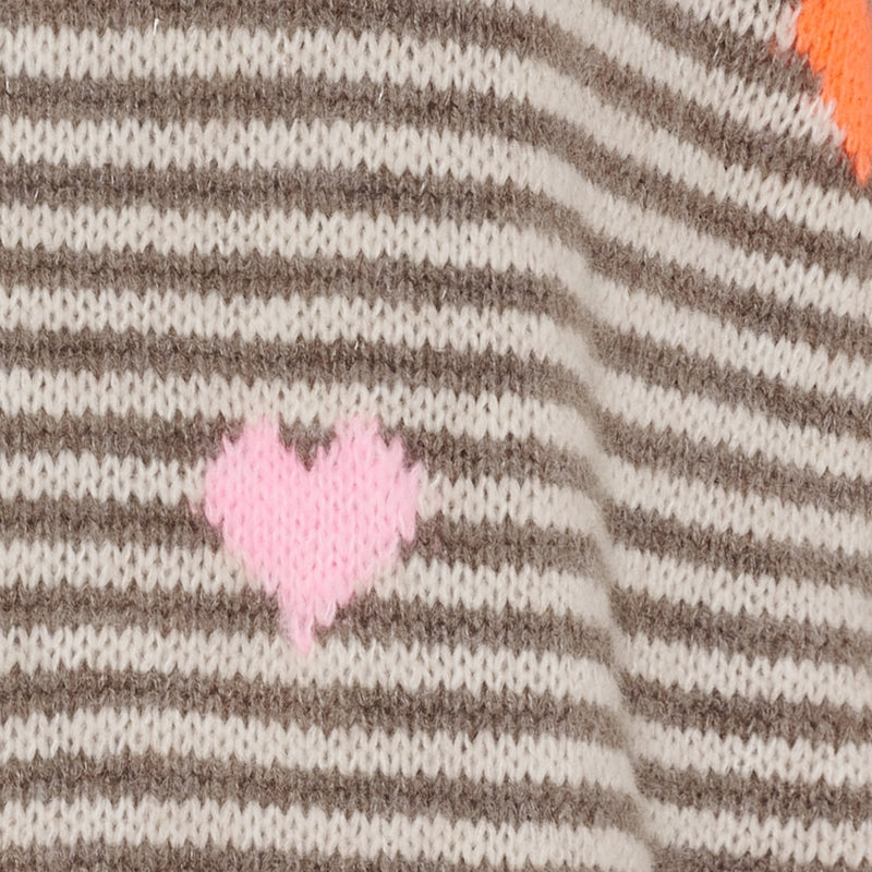 MARTA DU CHATEAU Marta du Chateau dame strik MdcIndie 8112 Knit Beige/Fango