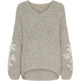 MARTA DU CHATEAU Marta du Chateau dame strik MdcIria 563 Knit Almond