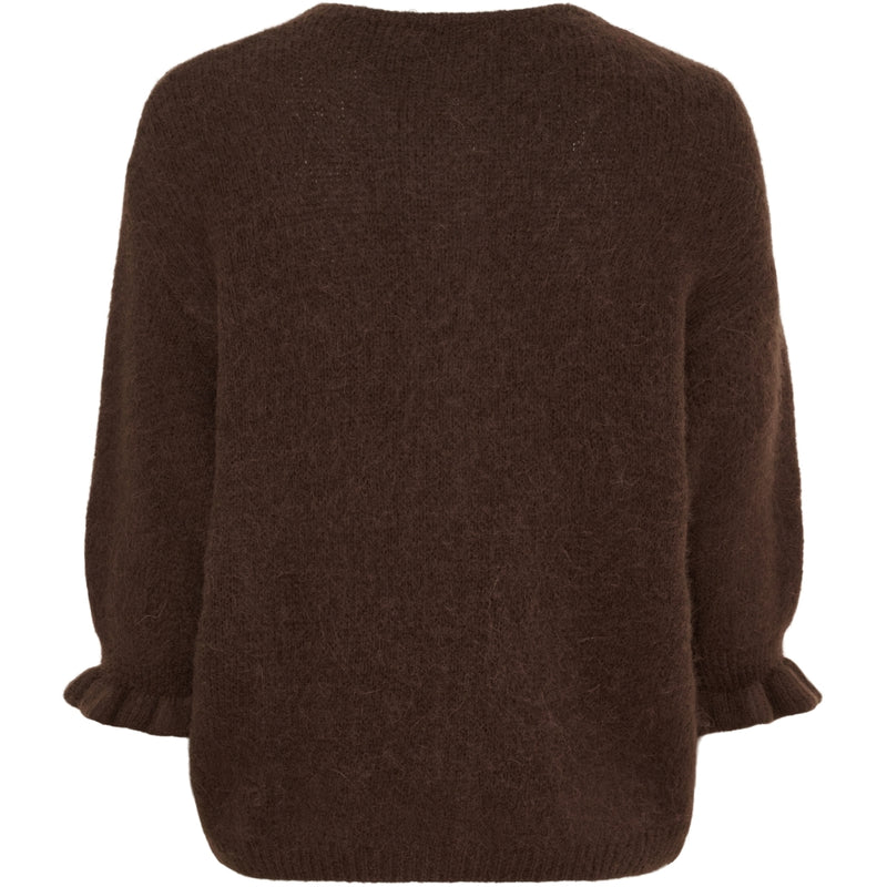 MARTA DU CHATEAU Marta du Chateau dame strik MdcJuliana 2413 Cardigan Brown2984
