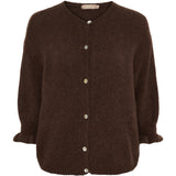 MARTA DU CHATEAU Marta du Chateau dame strik MdcJuliana 2413 Cardigan Brown2984
