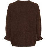 MARTA DU CHATEAU Marta du Chateau dame strik MdcJuliana 2413 Cardigan Choco21525
