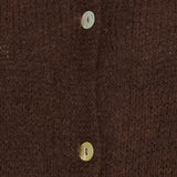 MARTA DU CHATEAU Marta du Chateau dame strik MdcJuliana 2413 Cardigan Choco21525