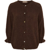 MARTA DU CHATEAU Marta du Chateau dame strik MdcJuliana 2413 Cardigan Choco21525