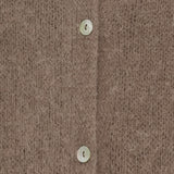 MARTA DU CHATEAU Marta du Chateau dame strik MdcJuliana 2413 Cardigan Fango