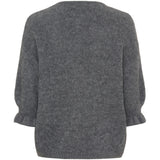 MARTA DU CHATEAU Marta du Chateau dame strik MdcJuliana 2413 Cardigan Medium grey