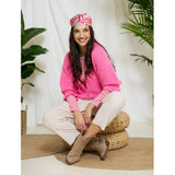 MARTA DU CHATEAU Marta du Chateau dame strik MdcJuliana 2413 Cardigan Pink9868