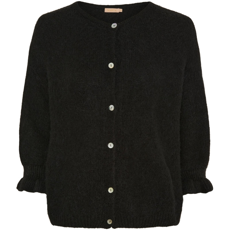 MARTA DU CHATEAU Marta du Chateau dame strik MdcJuliana 2413 Cardigan Black