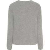 MARTA DU CHATEAU Marta du Chateau dame strik MdcKiki 2406 Cardigan Light Grey