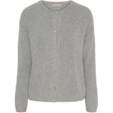 MARTA DU CHATEAU Marta du Chateau dame strik MdcKiki 2406 Cardigan Light Grey