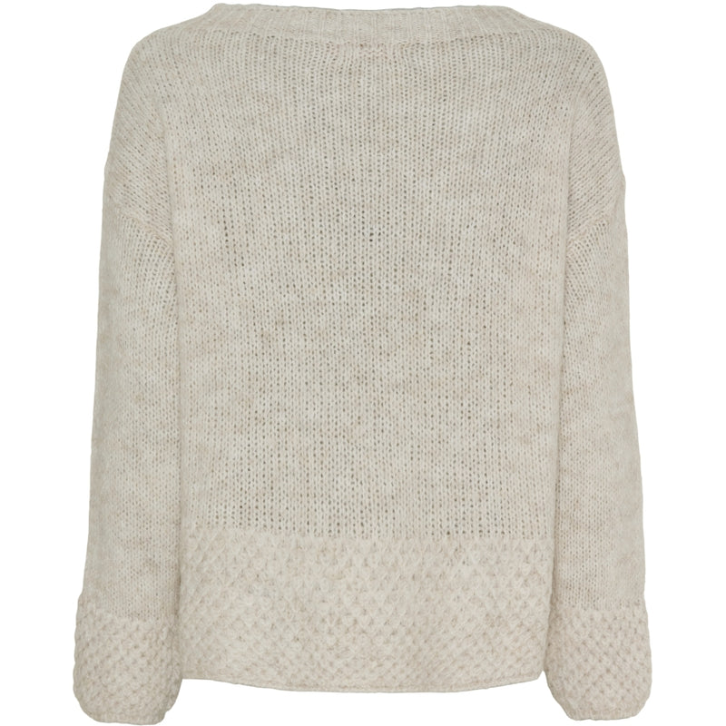 MARTA DU CHATEAU Marta du Chateau dame strik MdcLenora 24447 Knit Crema