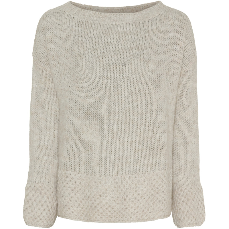 MARTA DU CHATEAU Marta du Chateau dame strik MdcLenora 24447 Knit Crema