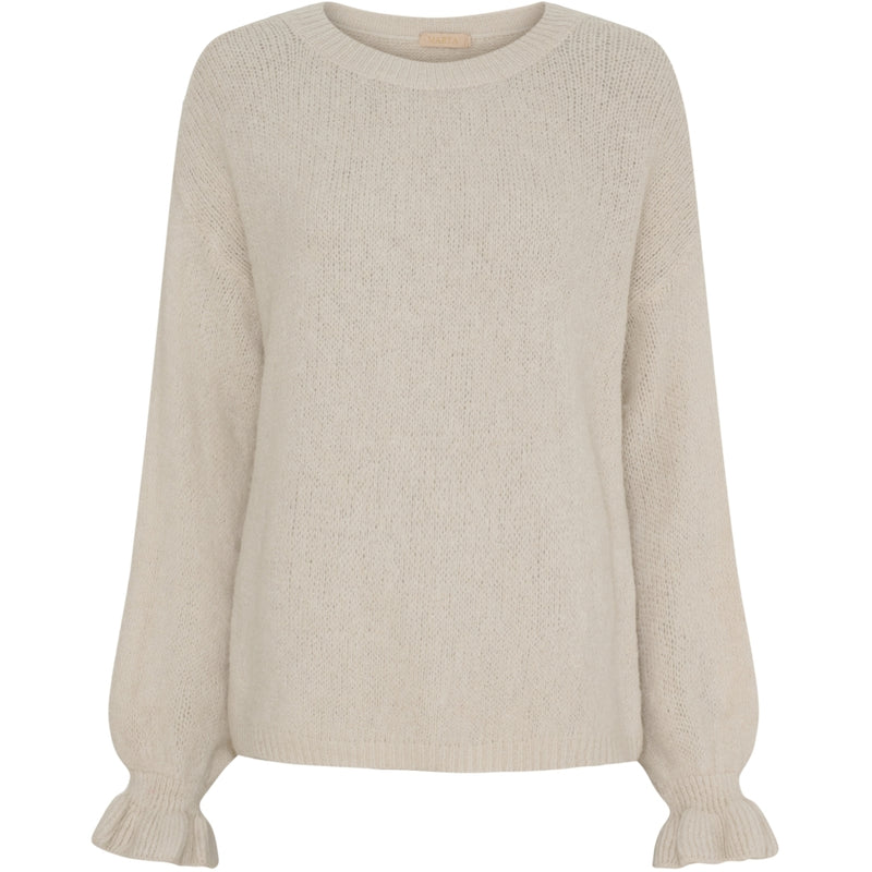 MARTA DU CHATEAU Marta du Chateau dame strik MdcOphelie 2438 Knit Beige