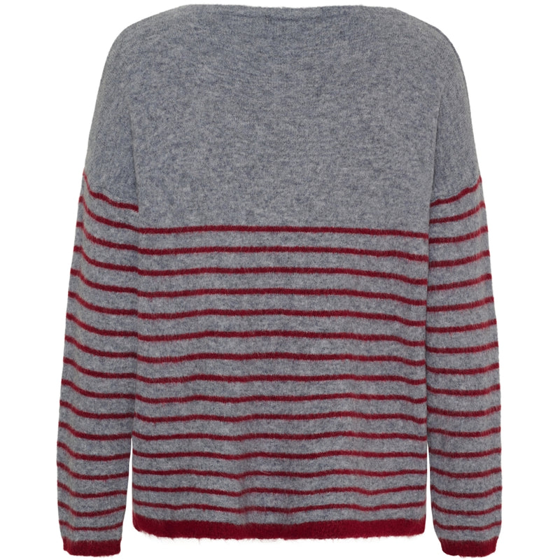 MARTA DU CHATEAU Marta du Chateau dame strik MdcRavena KN8028 Knit Coccio