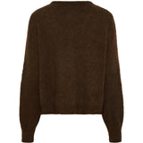 MARTA DU CHATEAU Marta du Chateau dame strik cardigan MdcCosima 5223 Restudsalg Chocolat111909