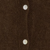 MARTA DU CHATEAU Marta du Chateau dame strik cardigan MdcCosima 5223 Restudsalg Chocolat111909