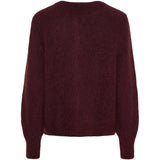 MARTA DU CHATEAU Marta du Chateau dame strik cardigan MdcCosima 5223 Knit Cardigan Melanzana3502