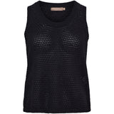 MARTA DU CHATEAU Marta du Chateau dame strik top MdcNayla 9689 Knit Black