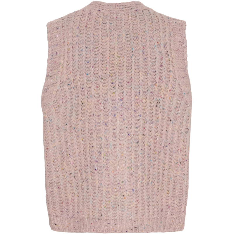 MARTA DU CHATEAU Marta du Chateau dame strik vest MdcOdile A0029 Knit Old pink