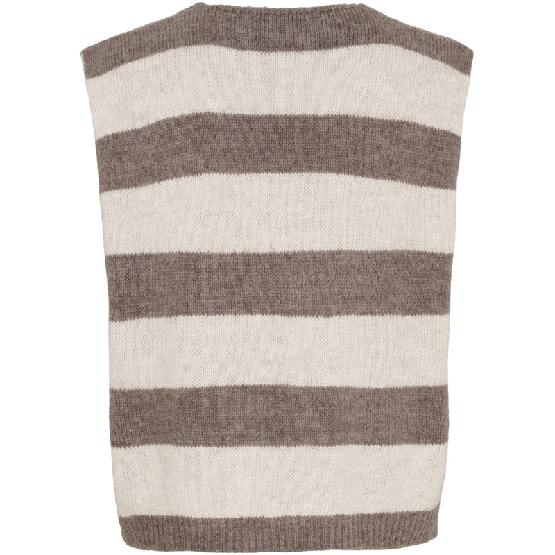 MARTA DU CHATEAU Marta du Chateau dame strik vest MdcPhoenix 8069 Knit Vest Celeste