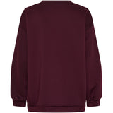 MARTA DU CHATEAU Marta du Chateau dame sweatshirt MdcHibiscus 22659 Sweatshirt Bordeaux