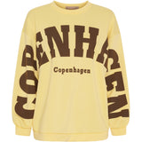 MARTA DU CHATEAU Marta du Chateau dame sweatshirt MdcHibiscus 22659 Sweatshirt Yellow/Moro