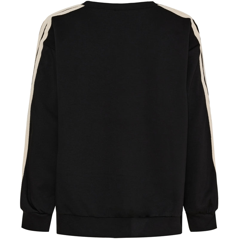 MARTA DU CHATEAU Marta du Chateau dame sweatshirt MdcMonique 69406 Sweatshirt Black