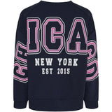 MARTA DU CHATEAU Marta du Chateau dame sweatshirt MdcNadine 69407 Sweatshirt Dark Blue