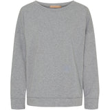 MARTA DU CHATEAU Marta du Chateau dame sweatshirt MdcNathalie 69371 Sweatshirt Light Grey