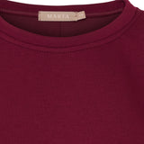MARTA DU CHATEAU Marta du Chateau dame sweatshirt MdcPine 85783-1 Restudsalg Bordeaux6269