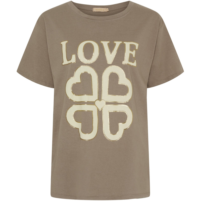 MARTA DU CHATEAU Marta du Chateau dame tee MdcInge .0532 T-shirt Fango Love