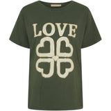 MARTA DU CHATEAU Marta du Chateau dame tee MdcInge .0532 T-shirt Military Love