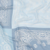 MARTA DU CHATEAU Marta du Chateau dame tørklæde MdcBelle FA37263 Scarf Light Blue/Jeans