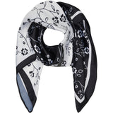 MARTA DU CHATEAU Marta du Chateau dame tørklæde MdcFinja BA-Scarf Scarf Black/White4232