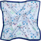 MARTA DU CHATEAU Marta du Chateau dame tørklæde MdcFinja BA-Scarf Scarf Blue3349