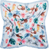 MARTA DU CHATEAU Marta du Chateau dame tørklæde MdcFinja BA-Scarf Scarf Blue3562