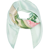 MARTA DU CHATEAU Marta du Chateau dame tørklæde MdcFinja BA-Scarf Scarf Green4127