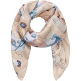 MARTA DU CHATEAU Marta du Chateau dame tørklæde MdcFinja BA-Scarf Scarf Taupe3326