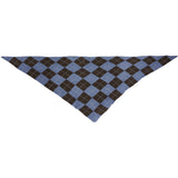 MARTA DU CHATEAU Marta du Chateau dame tørklæde MdcGretzel BA-3446 Scarf Jeans Blue/Coffee