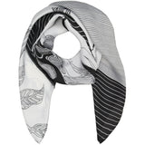 MARTA DU CHATEAU Marta du Chateau dame tørklæde MdcJuline FA-Scarf Scarf Black31321-3