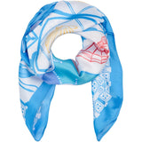 MARTA DU CHATEAU Marta du Chateau dame tørklæde MdcJuline FA-Scarf Scarf Blue11114