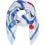MARTA DU CHATEAU Marta du Chateau dame tørklæde MdcJuline FA-Scarf Scarf Blue11135-2