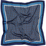 MARTA DU CHATEAU Marta du Chateau dame tørklæde MdcJuline FA-Scarf Scarf Blue11155-4